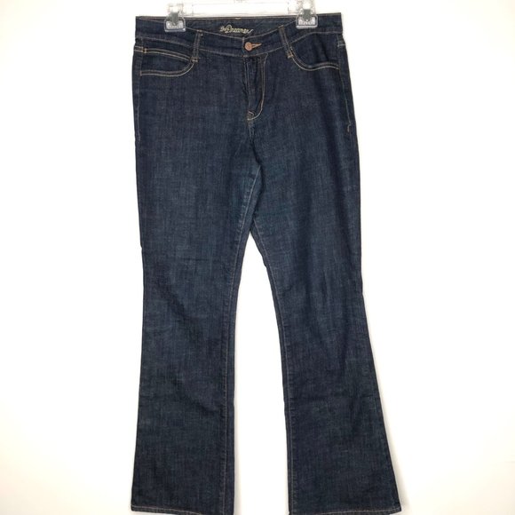 Old Navy The Dreamer Bootcut Jeans Mid Rise Medium Wash Womens 8 Short - Picture 3 of 7